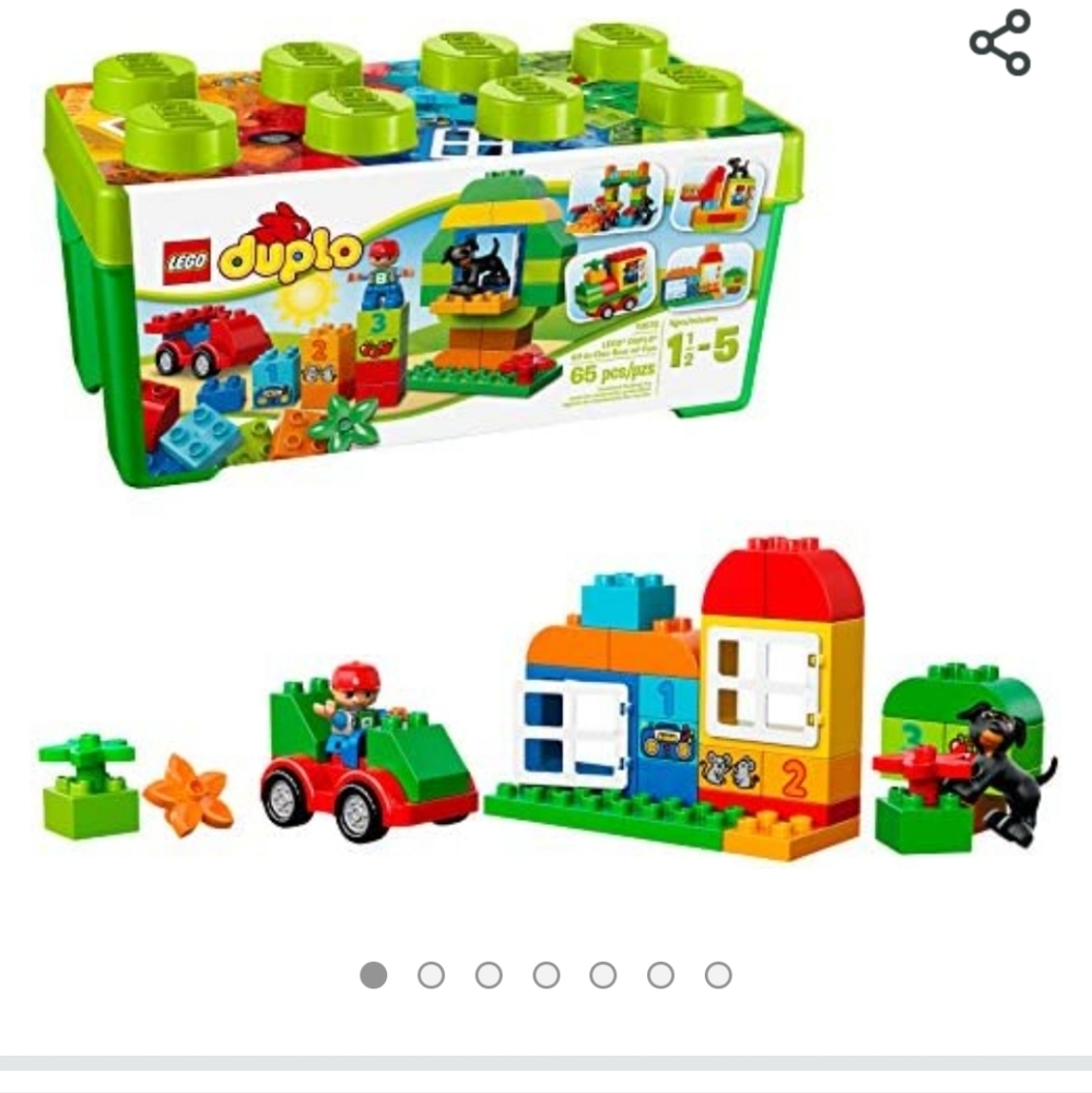 Complete set, lego duplo 10572